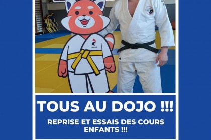 Portes Ouvertes Judo enfants les mercredis de Juin dès 4 ans !