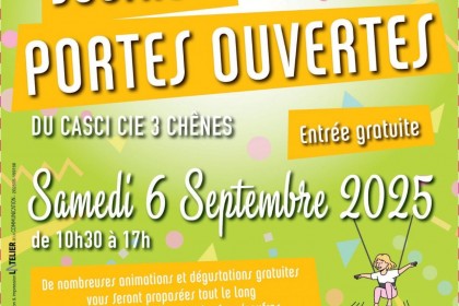 Portes Ouvertes le 6 septembre 2025