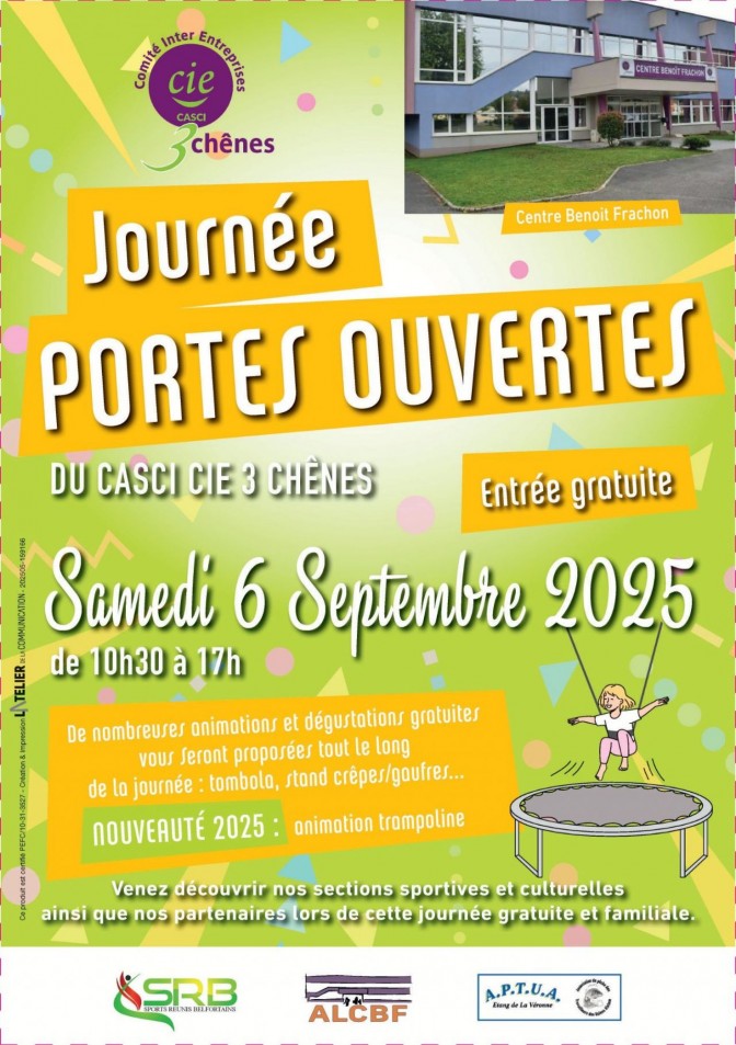 Image de l'actu 'Portes Ouvertes le 6 septembre 2025'