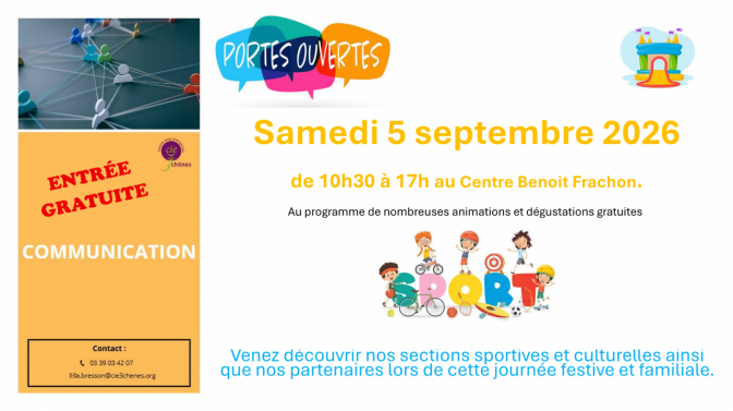 Image de l'actu 'Portes ouvertes 2026 et Inscriptions 2026-2027'