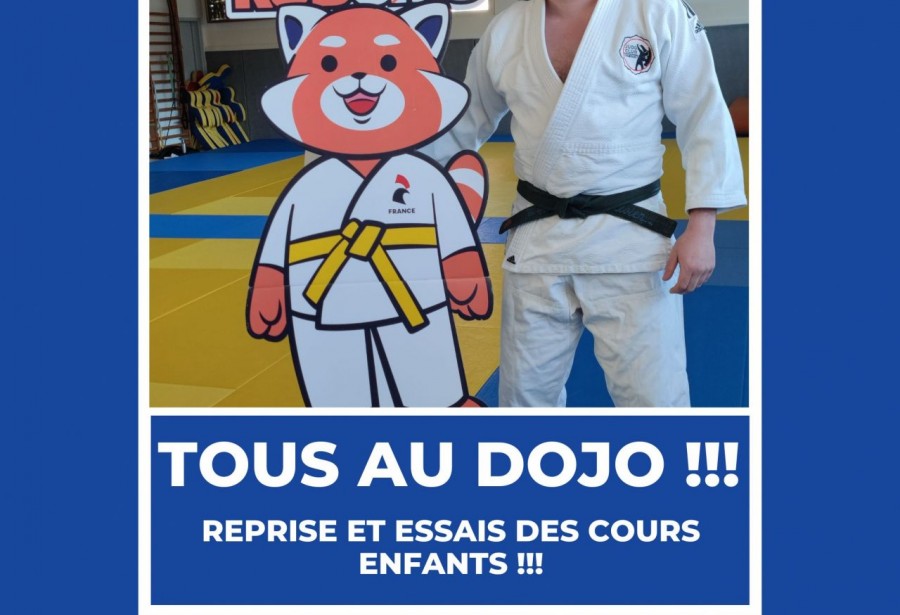 Portes Ouvertes Judo enfants les mercredis de Juin dès 4 ans !